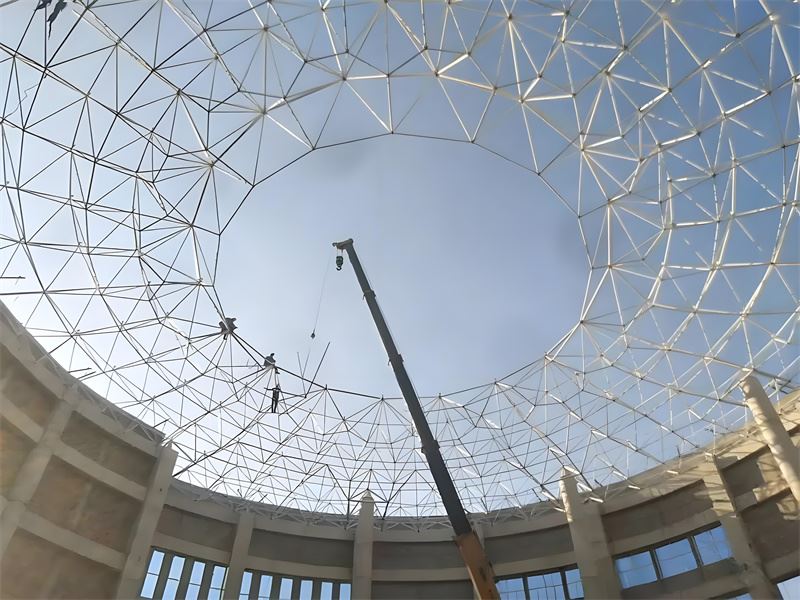 Steel Structure Bolt Ball Grid Gymnasium